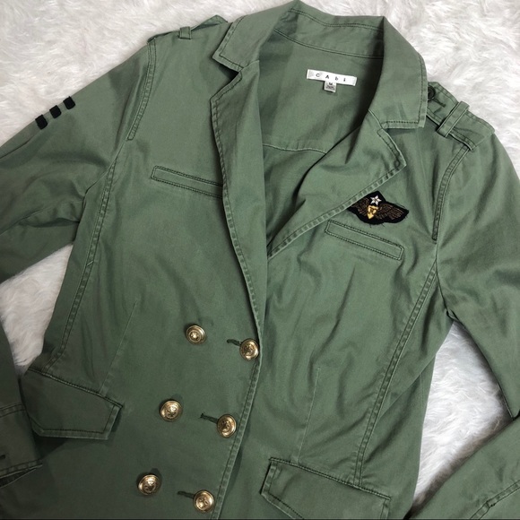 CAbi Jackets & Blazers - CAbi Sergeant Patch Military Army Jacket #326